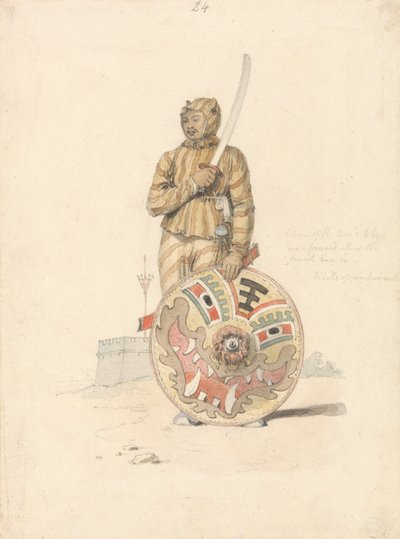 Čínský válečník od William Alexander