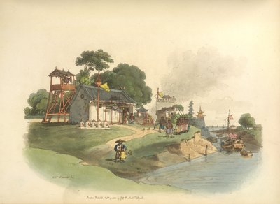 Vojenská stanice od William Alexander