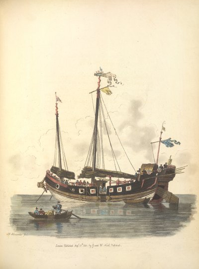 Válečná loď od William Alexander