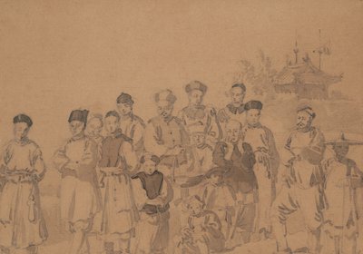 Skupina Číňanů od William Alexander