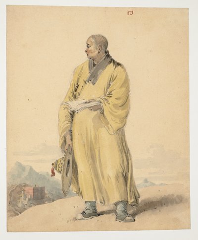 Portrét lamy nebo Bonze od William Alexander