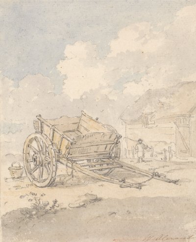 Studie farmářského vozíku od William Alexander