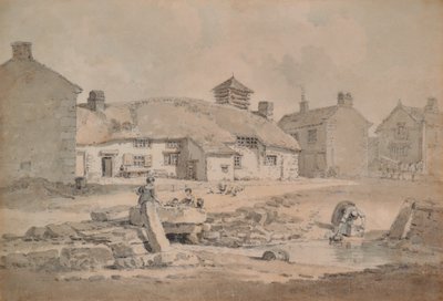 Vesnická scéna od William Alexander