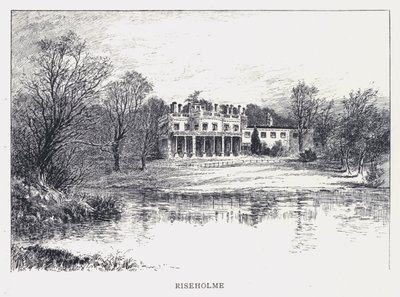 Riseholme (rytina) od William Alexander Ansted