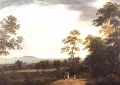 Dublinský záliv z parku Mount Merrion od William Ashford