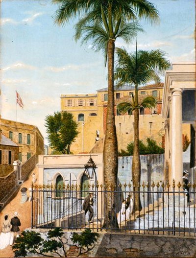 Holandští osadníci v St Thomas, Panenské ostrovy od William August Thulstrup