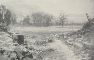 Zimní krajina bez názvu, c. 1900. od William B. Post