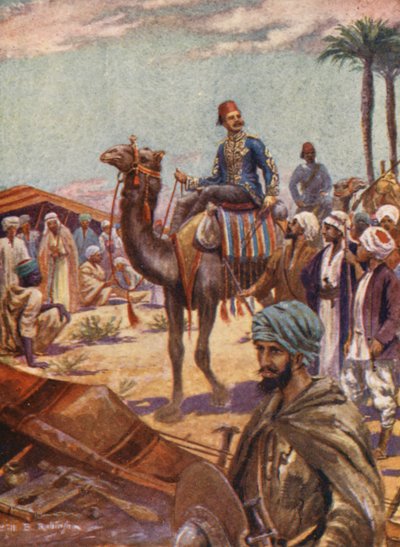 Ilustrace k životu generála Gordona (barevná litografie) od William B. Robinson