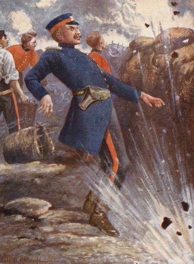 Ilustrace k životu generála Gordona (barevná litografie) od William B. Robinson