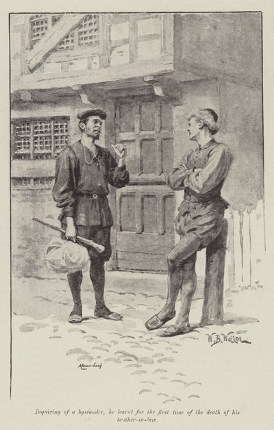 Mistr John Horseleigh, rytíř, Thomas Hardy od William Barnes Wollen