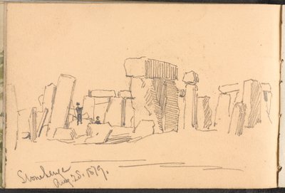 ?Stonehenge 25. srpna 1879.? od William Barnes Wollen