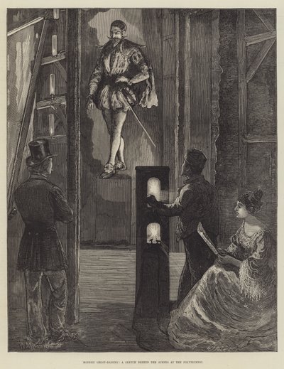 Moderní Ghost-Raising, náčrt zákulisí na polytechnice od William Bazett Murray