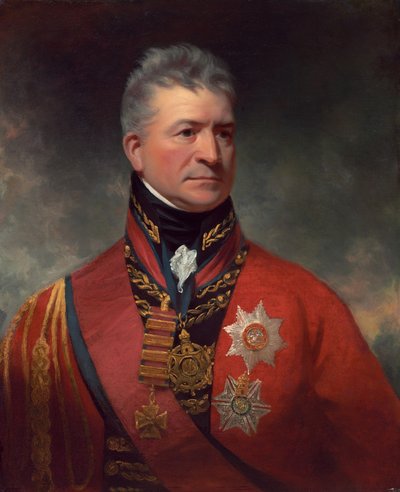 Generálporučík sir Thomas Picton od William Beechey
