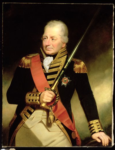 Portrét Johna Jervise (1735-1823), prvního hraběte ze St. Vincent, asi 1805 od William Beechey