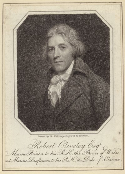 Portrét Roberta Cleveleyho od William Beechey