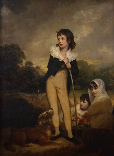 Wedderburnovy děti (olej na plátně) od William Beechey