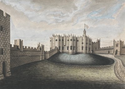 Hrad Alnwick od William Beilby