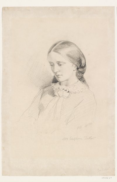 Josephine Butler, raná feministická bojovnice, 1856 od William Bell Scott