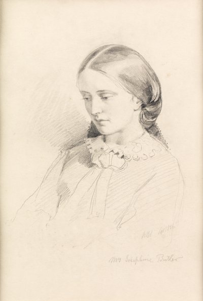 Josephine Butler, raná feministická bojovnice, 1856 od William Bell Scott