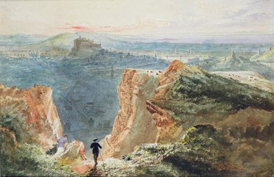 Salisbury Crags, Edinburgh od William Bell Scott