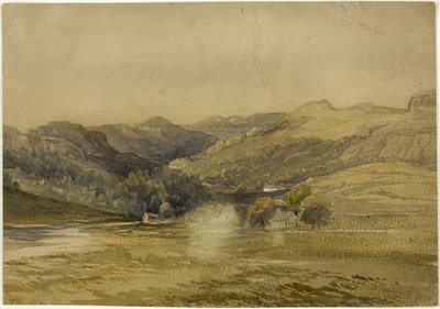 Údolí s chatkami od William Bennett