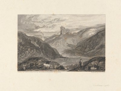 Hrad Crichton od William Bernard Cooke