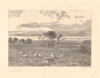 Crowhurst, Sussex od William Bernard Cooke