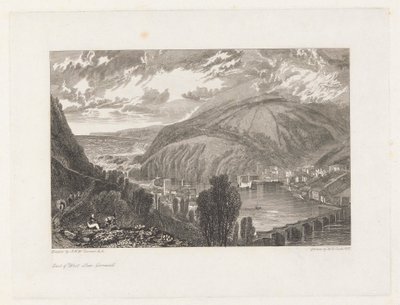 East & West Looe, Cornwall od William Bernard Cooke