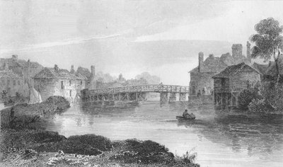Etonský most, 1809 od William Bernard Cooke