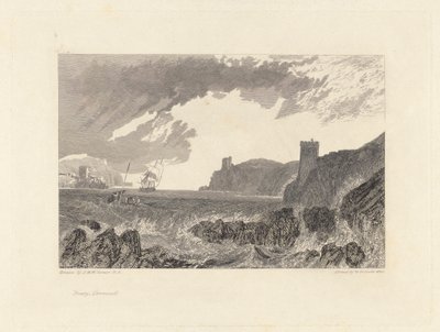 Fowey, Cornwall od William Bernard Cooke