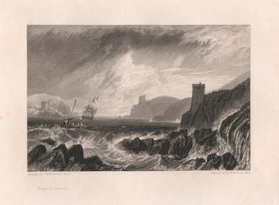Fowey, Cornwall od William Bernard Cooke