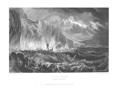 Ilfracombe, Severní Devon, c1818. od William Bernard Cooke