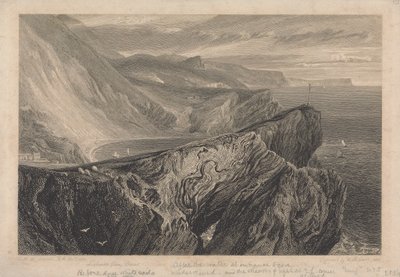 Lulworth Cove, Dorset od William Bernard Cooke