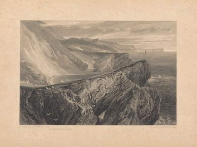 Lulworth Cove, Dorset od William Bernard Cooke