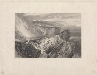Lulworth Cove, Dorset od William Bernard Cooke