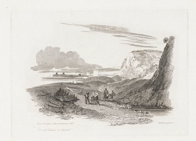 Martello Towers v Bexhill od William Bernard Cooke