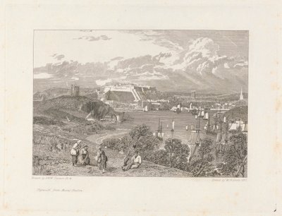 Plymouth, z Mount Batten od William Bernard Cooke