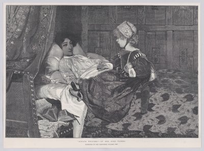 Vždy vítán, z "The Illustrated London News" od William Biscombe Gardner
