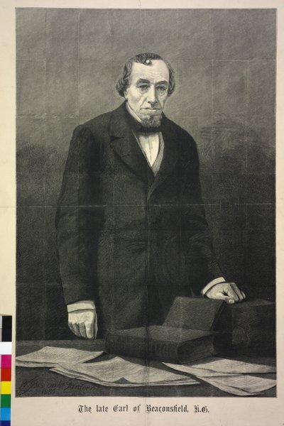 Benjamin Disraeli od William Biscombe Gardner