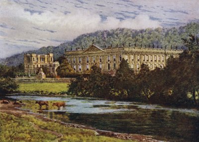 Chatsworth z Derwentu od William Biscombe Gardner