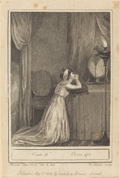 Canto II, Verse 471, 1803. od William Blake