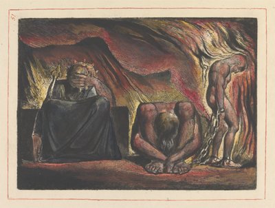 Frontispis ke kapitole 3 (tabule 51) od William Blake