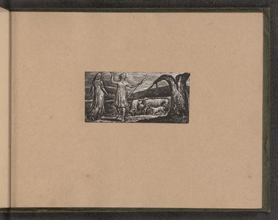 Colinet odchází v smutku, 1821. od William Blake