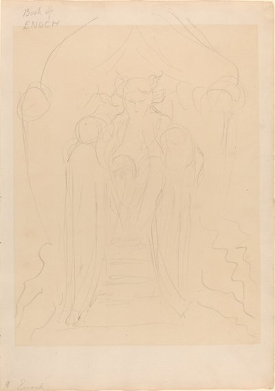 Enoch před Velkou slávou od William Blake