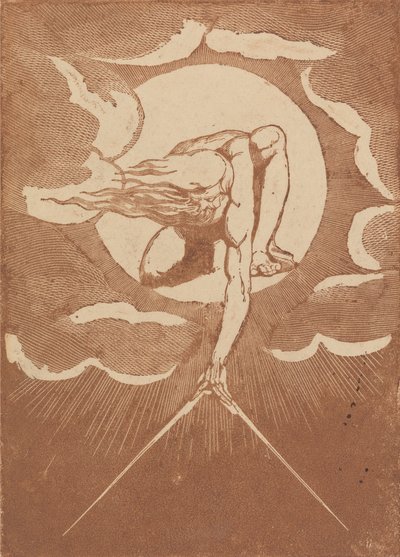 Evropa. Proroctví; Frontispis od William Blake