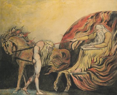 Bůh soudí Adama, ca. 1795. od William Blake