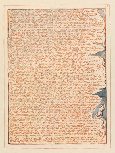Jeruzalém, talíř 43, Viděli svá kola ... od William Blake