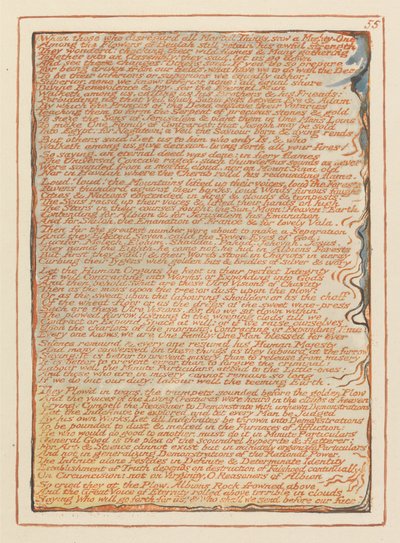 Jeruzalém, talíř 55, Když ti, kdo ignorují ... od William Blake