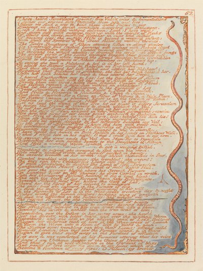 Jeruzalém, talíř 82, slyšel jsem sténání Jerusalémů .... od William Blake