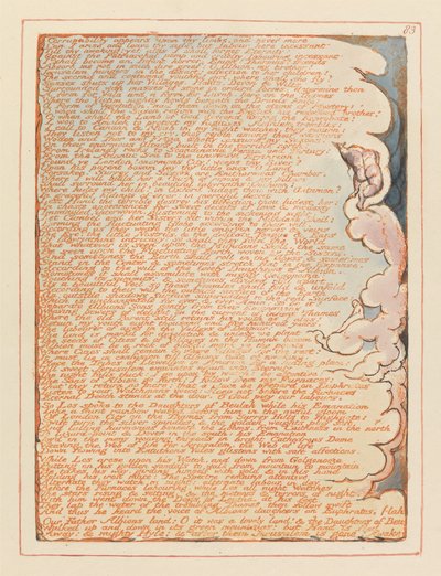 Jeruzalém, talíř 83, Na tvých končetinách se objevuje zkaženost ... od William Blake